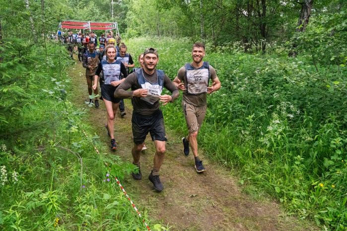 Гонка героев на полигоне Алабино собрала 1,5 тыс. человек