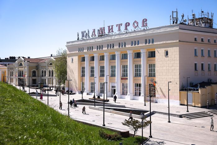 Советская площадь в Дмитрове