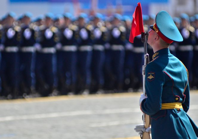 Генеральная репетиция парада Победы на Красной площади
