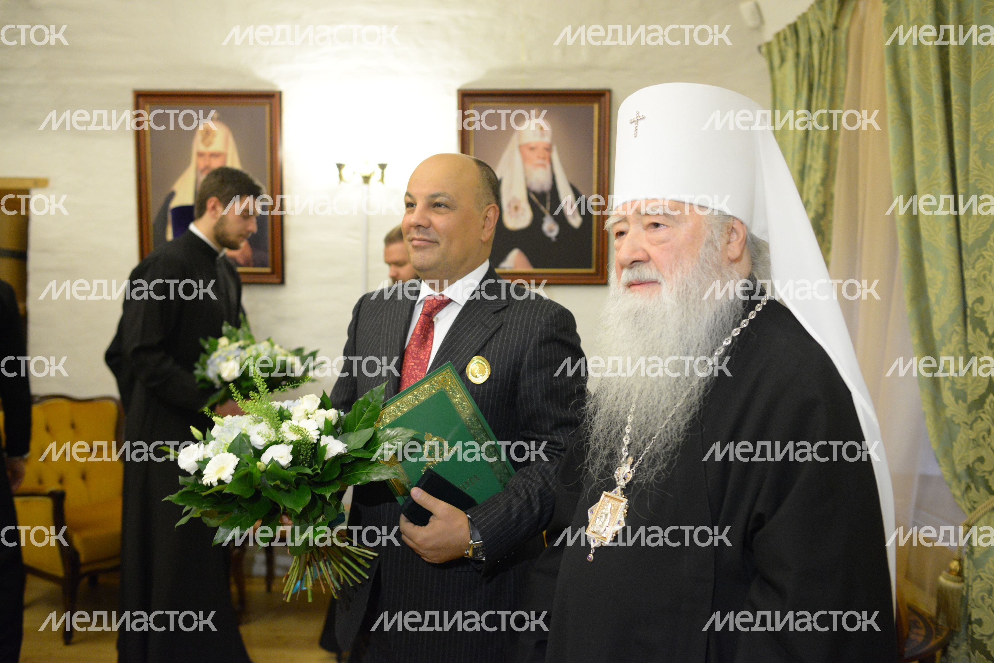 Награждение в Новодевичьем монастыре