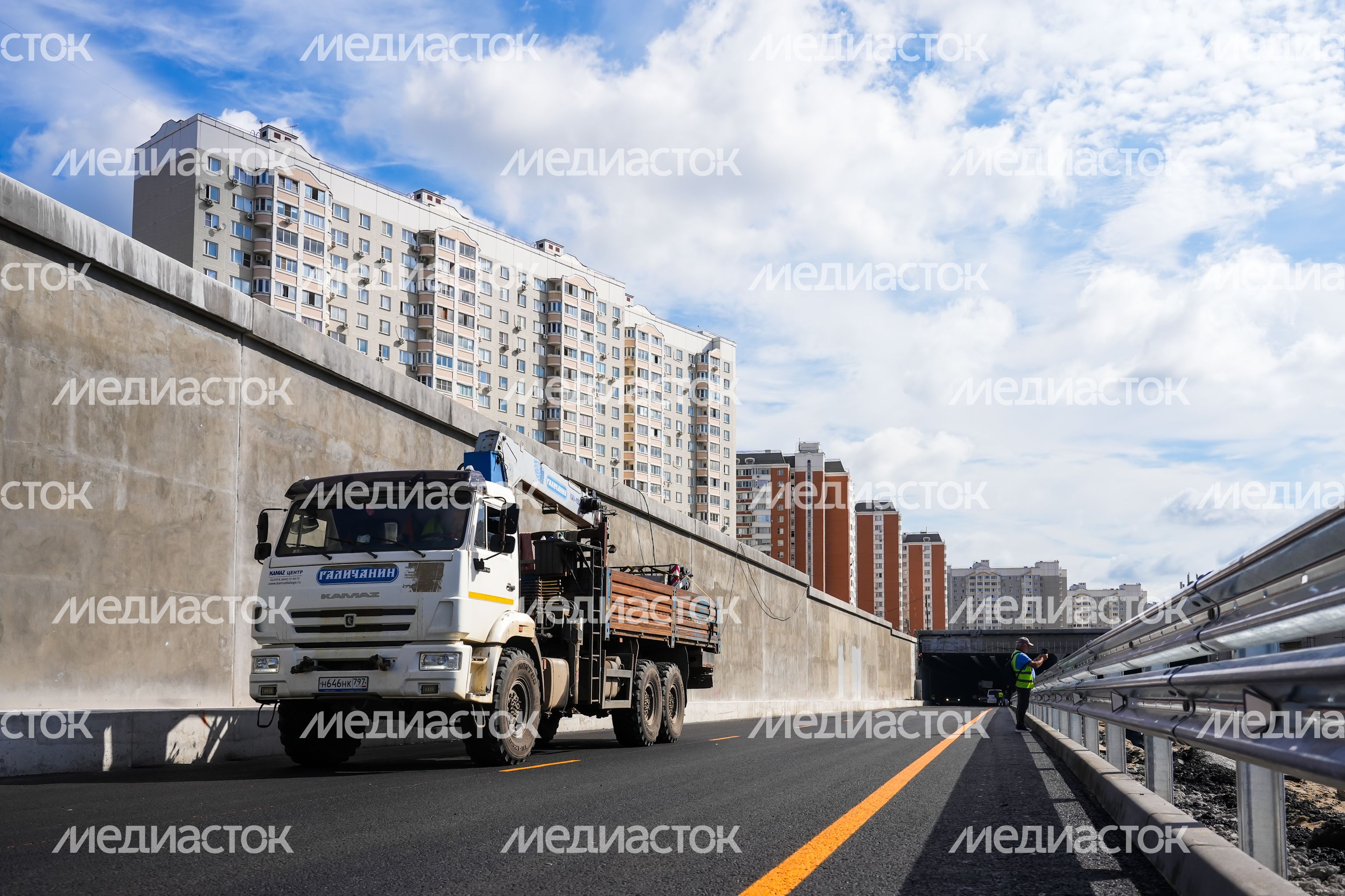 Открытие предпоследнего участка Южно-Лыткаринской автодороги