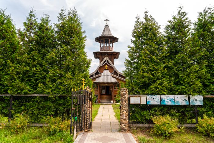 Церковь иконы Божией Матери Игумения горы Афонской в рабочем поселке Северный Талдомского округа