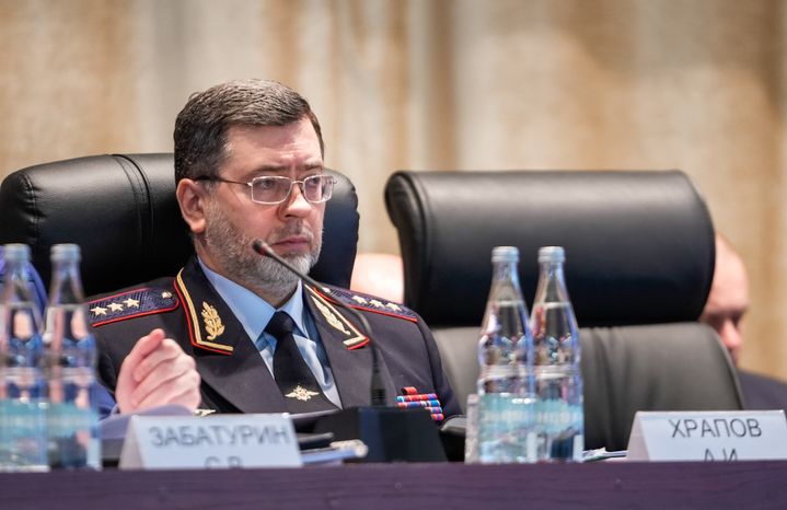 Андрей Храпов на заседании коллегии Главного управления МВД России по Московской области