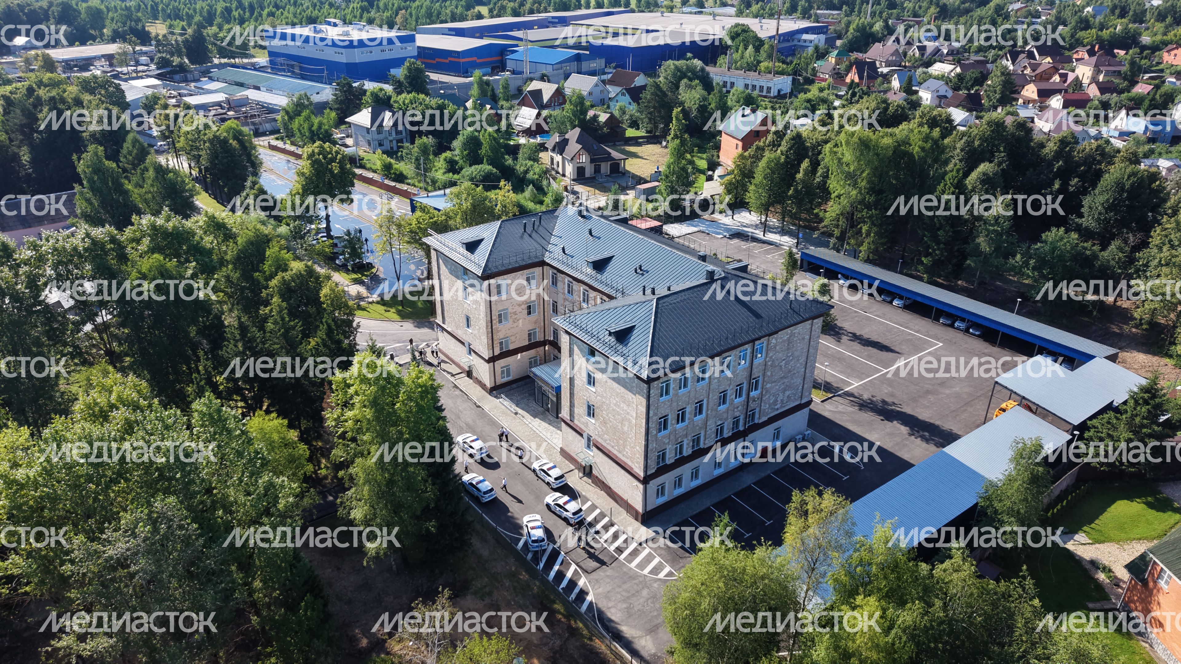 Новое здание Госавтоинспекции УМВД России по г.о. Красногорск в Нахабино