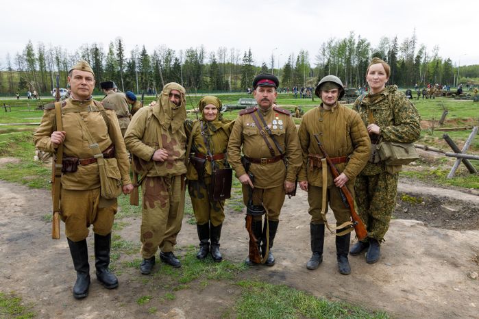 День Победы в Центральном парке «Патриот» Одинцовского округа: военно-историческая реконструкция «В логове зверя»
