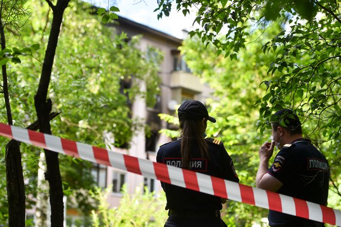 Кадры с места взрыва в доме на улице Проходчиков в Москве