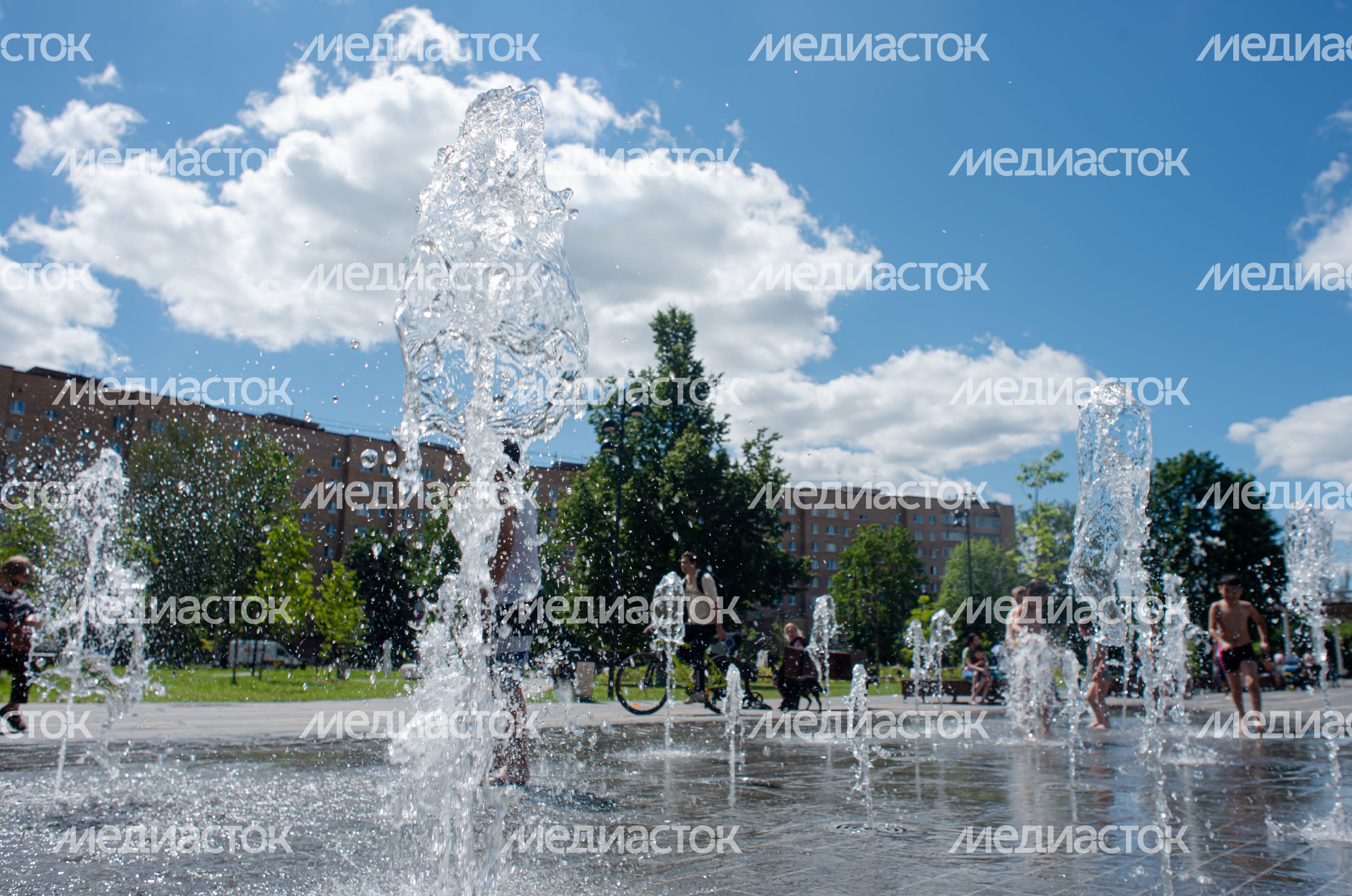 Летние виды города Ивантеевка
