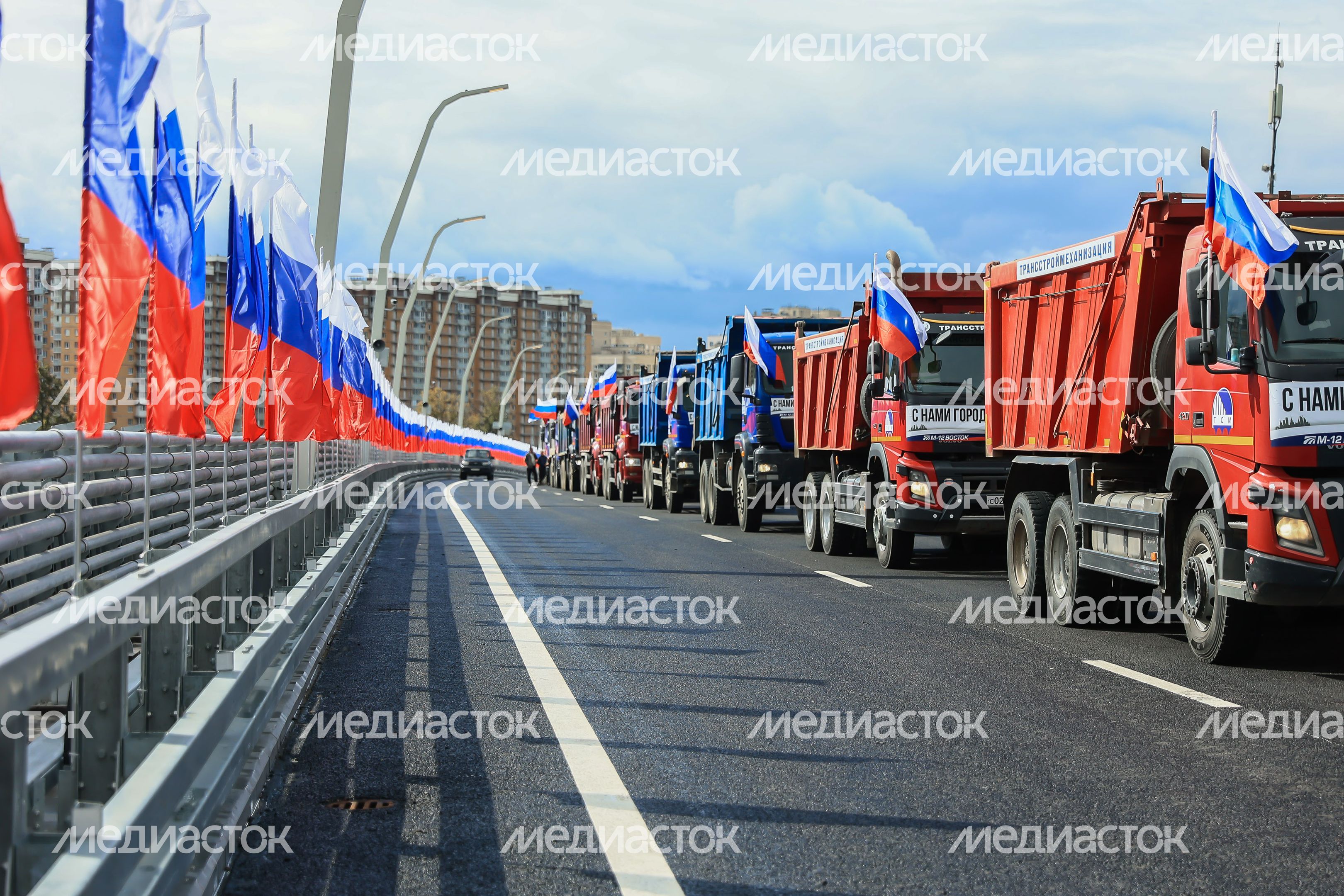 Открытие автомагистрали М-12 «Восток» с участием Губернатора Подмосковья