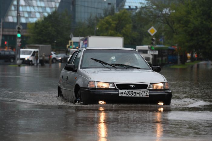 Затопление в Москве