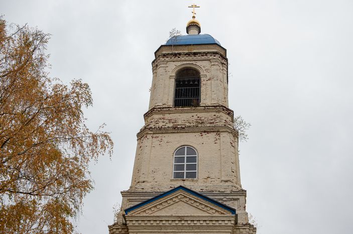 Осенние виды села Спас-Дощатый