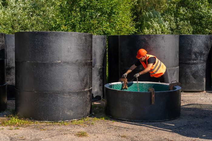 Ремонт трубопровода холодного водоснабжения в поселке Бородинское Поле Можайского округа