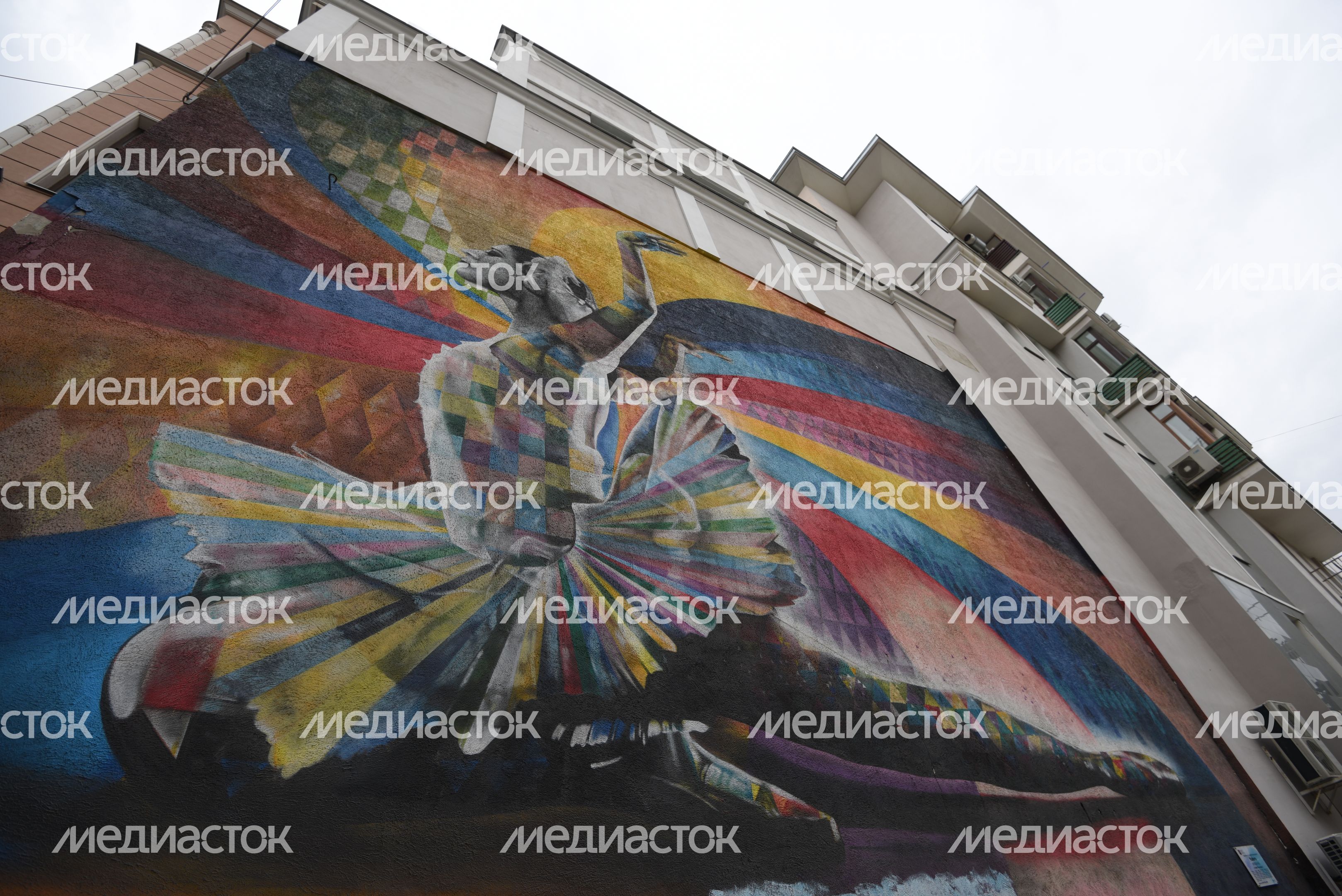 Граффити на улицах Москвы