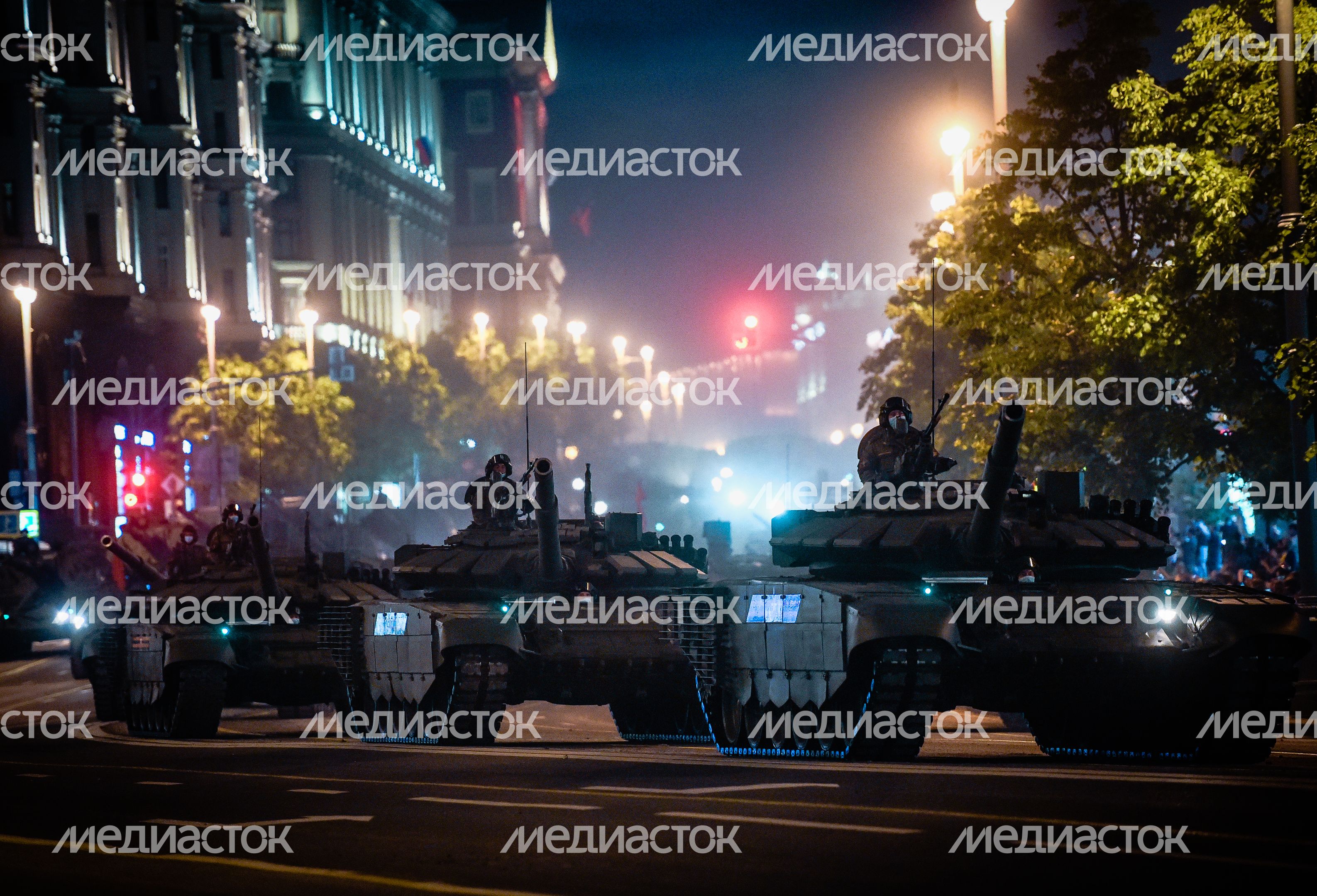 Вторая репетиция парада Победы в Москве