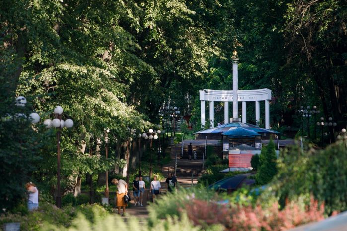 Дмитров. Парк Березовая роща