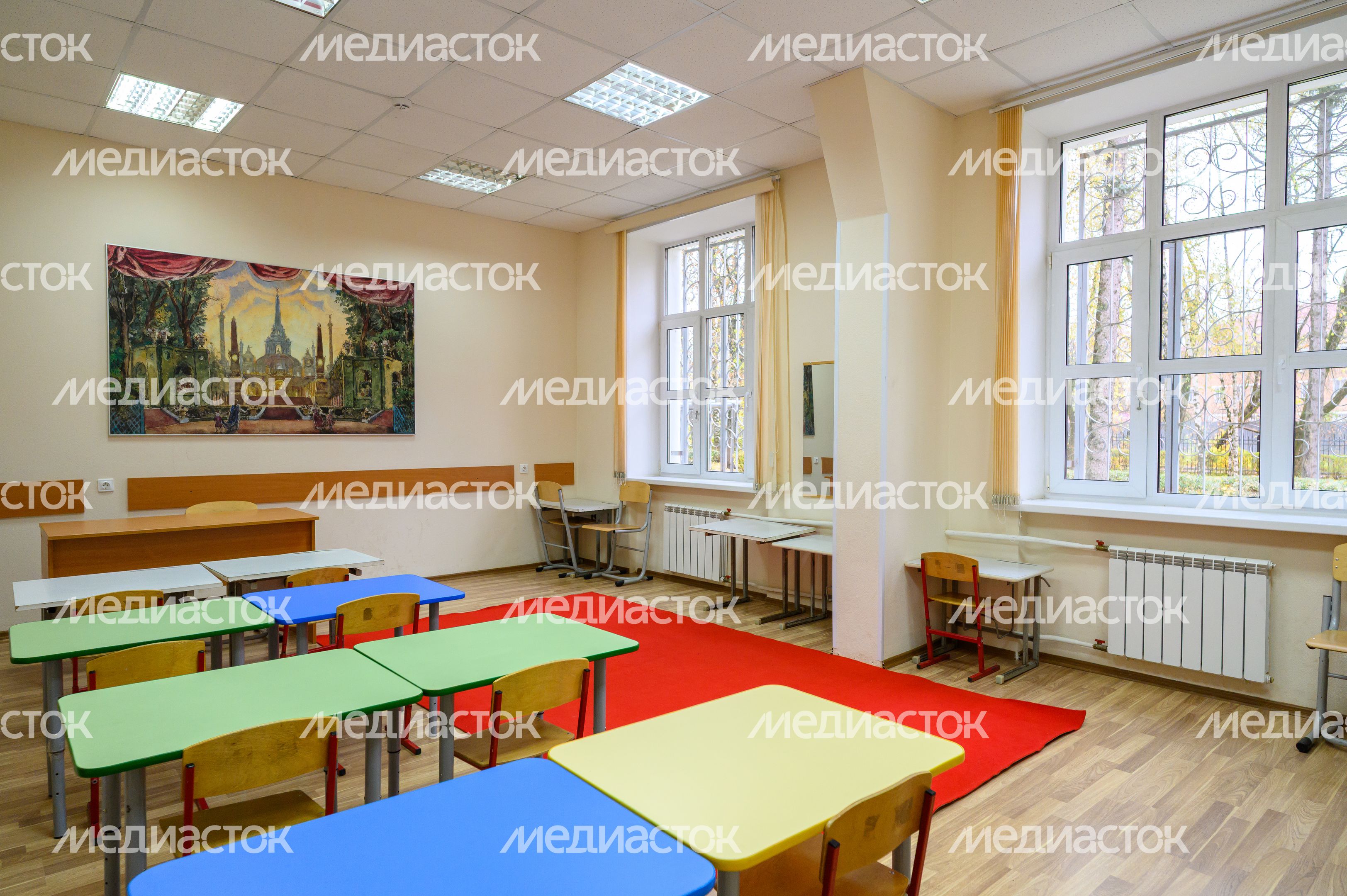 Кабинет для творческих занятий в Образовательно-досуговом центре «Октябрь» в Сергиевом Посаде – умном ДК Кабинет для творческих занятий в Образовательно-досуговом центре «Октябрь» в Сергиевом Посаде – умном ДК