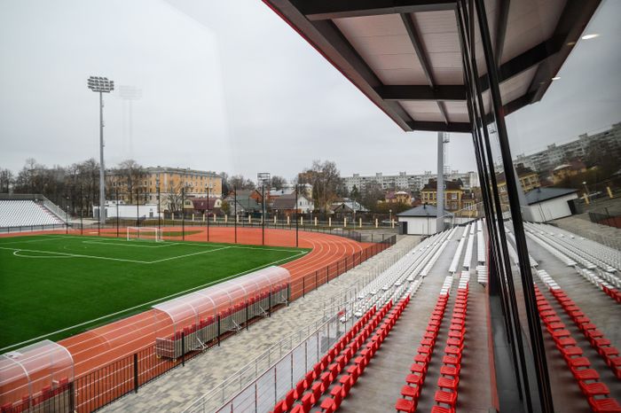 Стадион "Авангард" в Коломне после капремонта