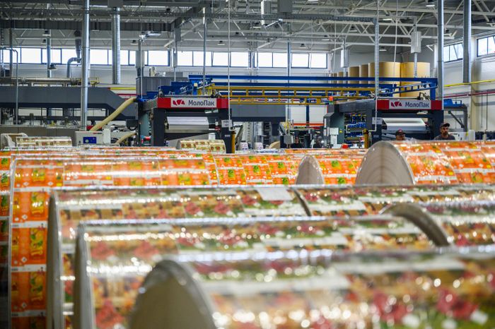 Завод по производству упаковки для пищевых продуктов «МолоПак» в Чехове