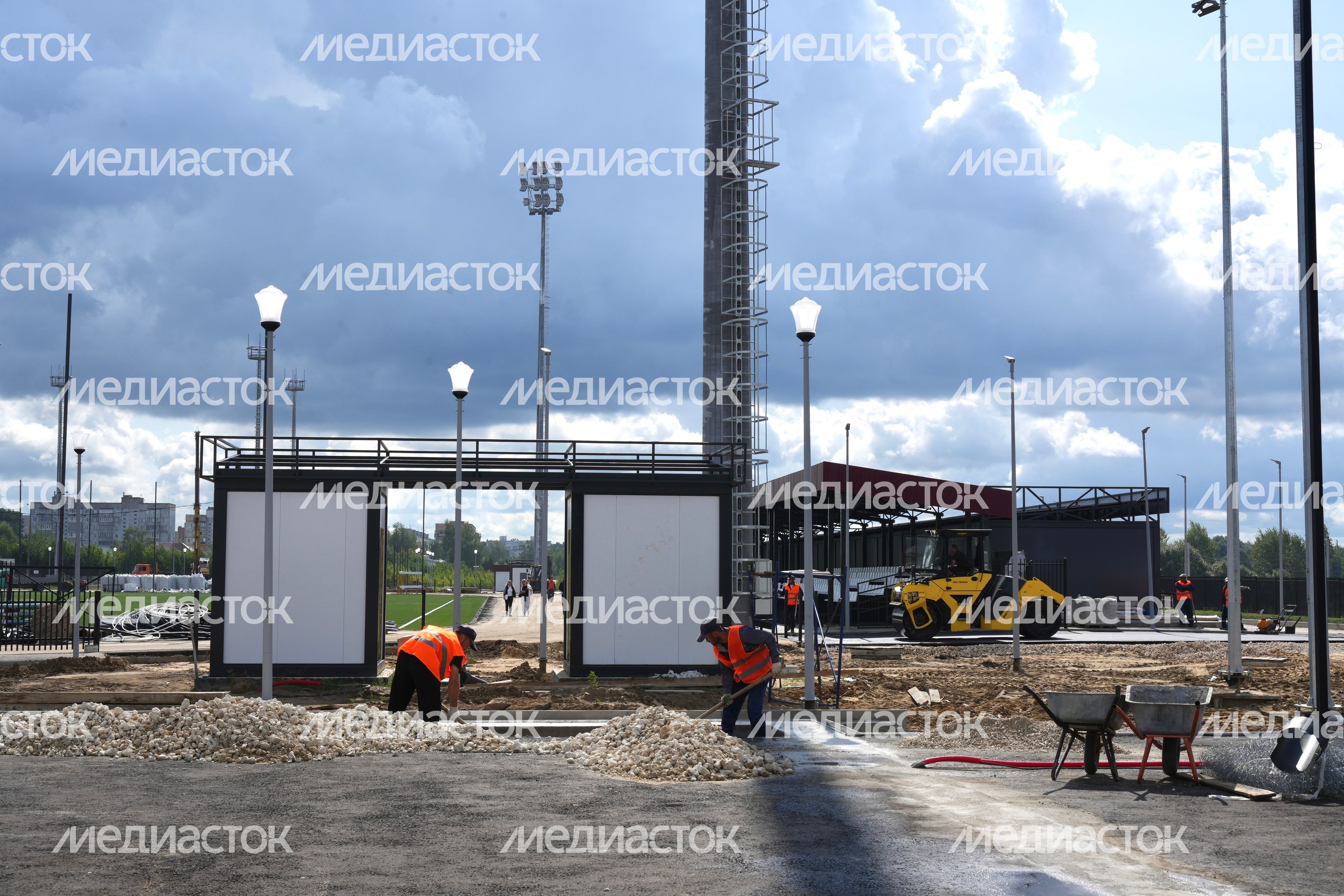 Реконструкция стадиона "Мещера" в Егорьевске