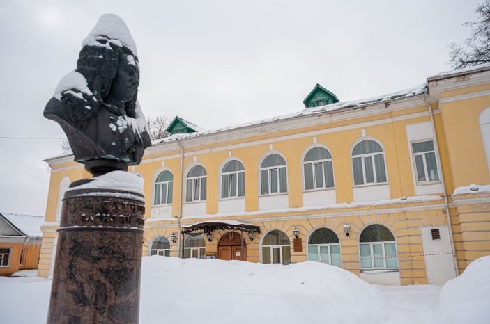 Зимние виды города Солнечногорск