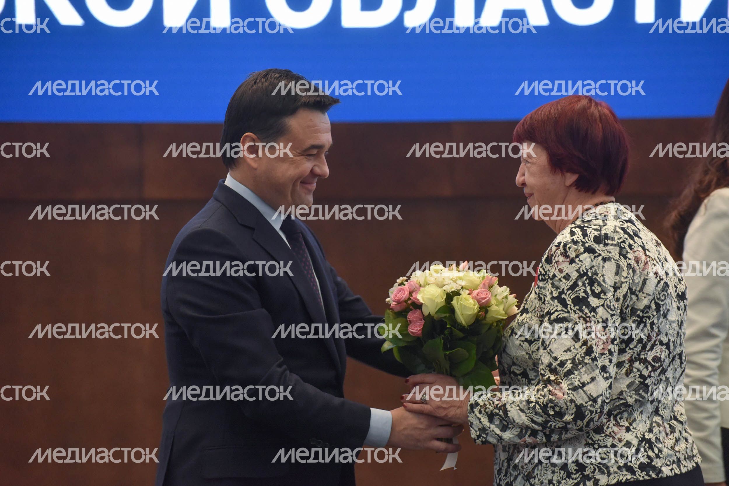 Награждение работников автомобильного и городского транспорта Подмосковья
