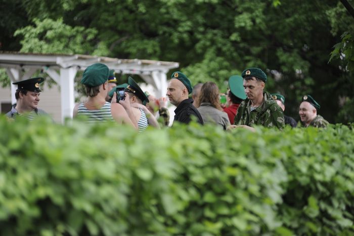 День пограничника в Москве