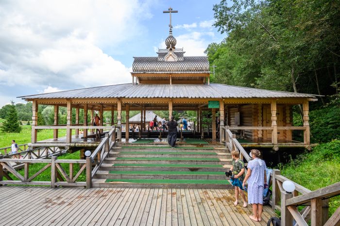 Источник Гремячий ключ в Сергиевом Посаде