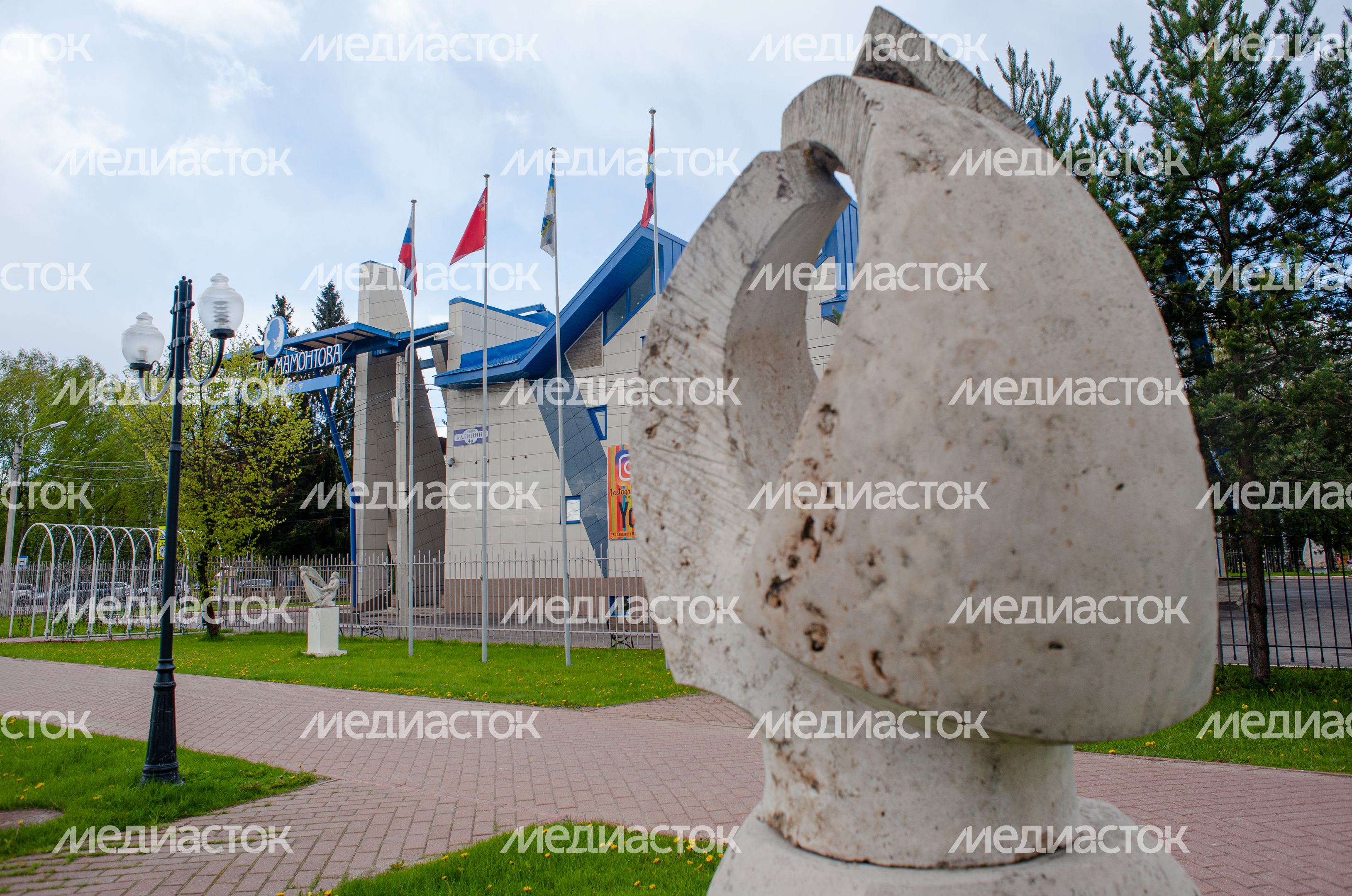 Весенние виды города Хотьково