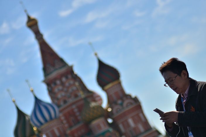 Генеральная репетиция парада Победы на Красной площади