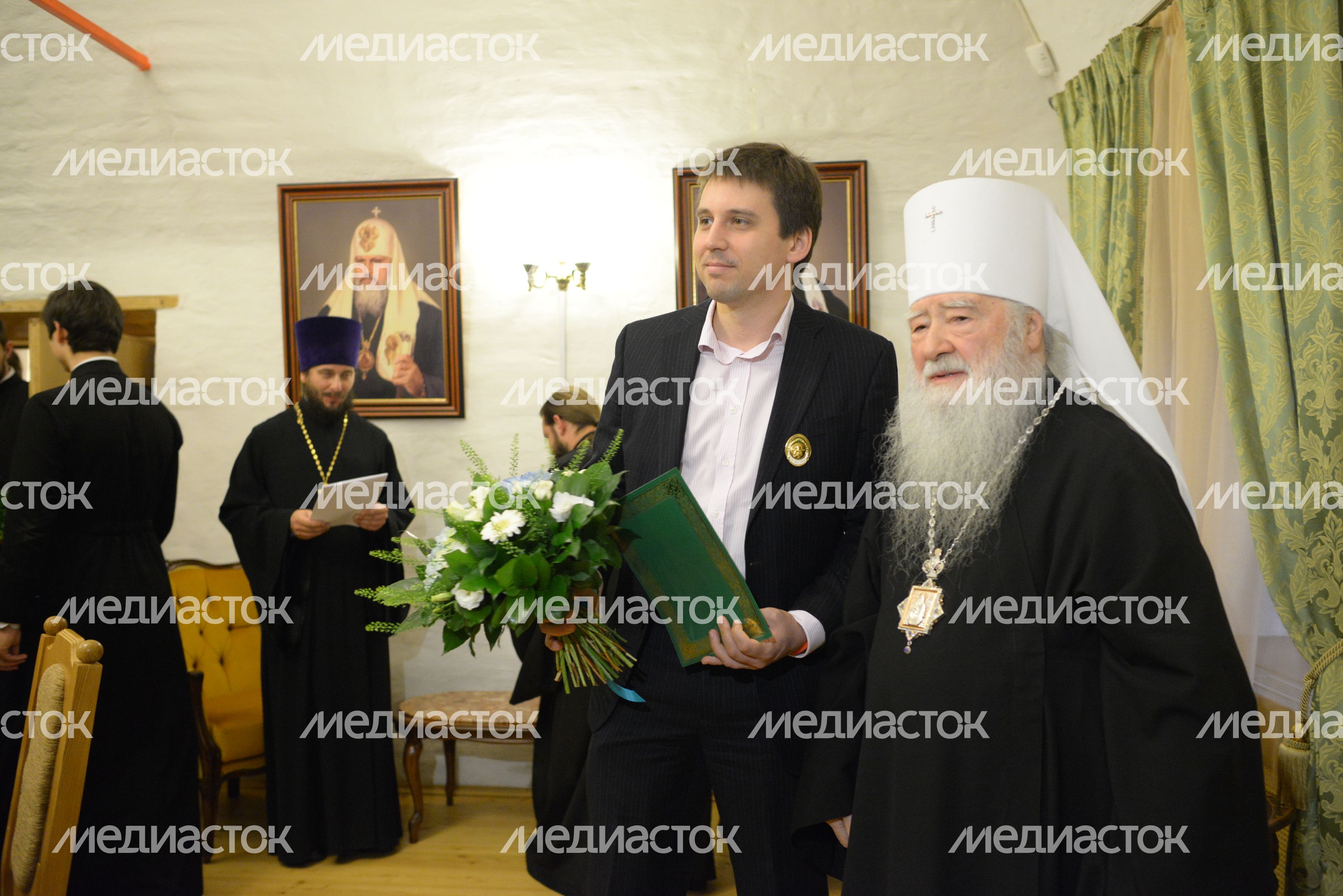 Награждение в Новодевичьем монастыре