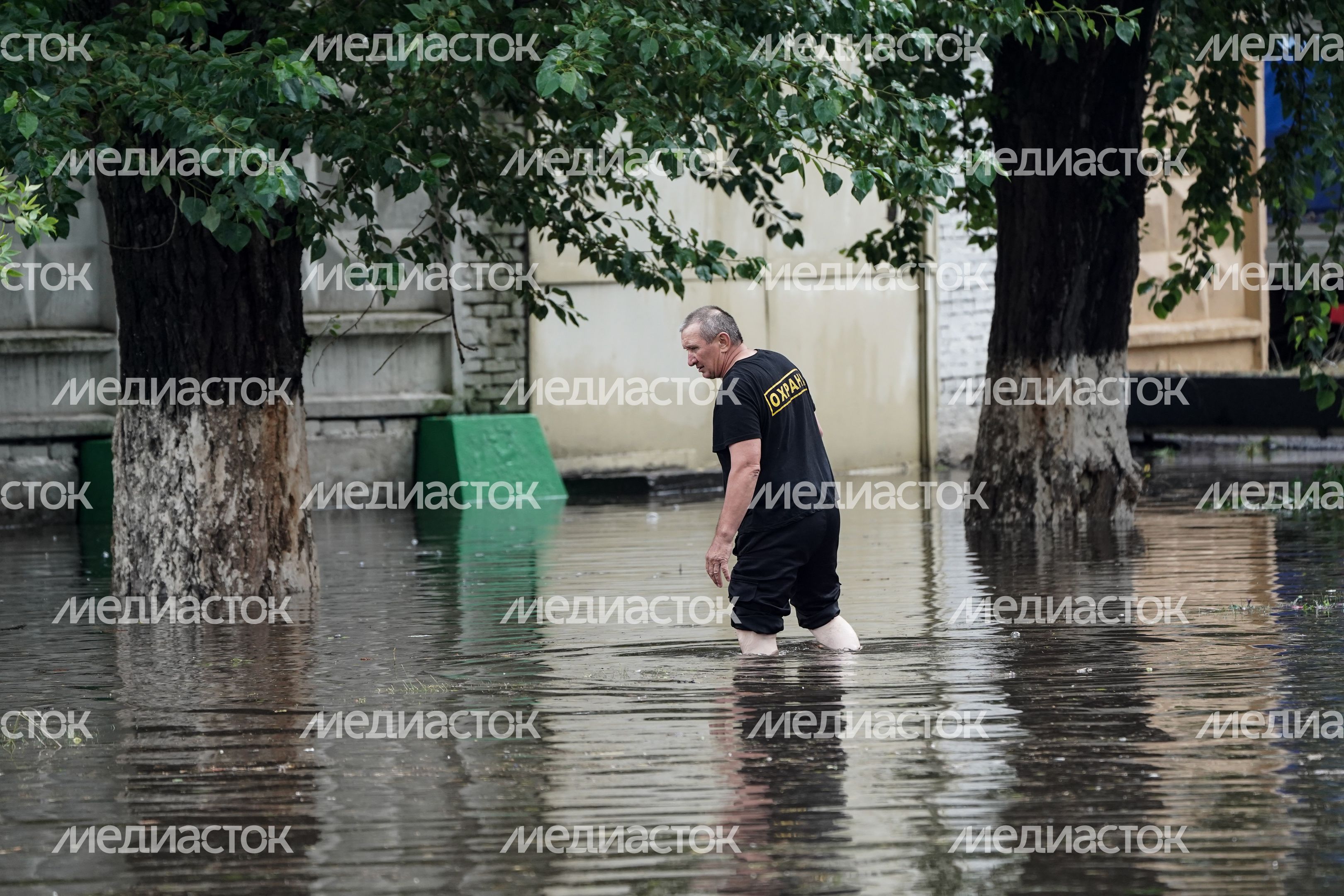 Последствия ливня в Москве Последствия ливня в Москве