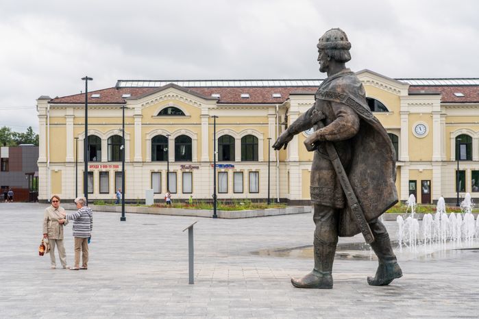 Советская площадь в Дмитрове