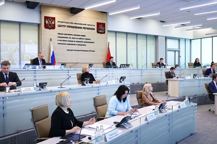 Совещание Губернатора Подмосковья с Вице-губернаторами, заместителями Председателя Правительства, руководителями министерств и ведомств региона