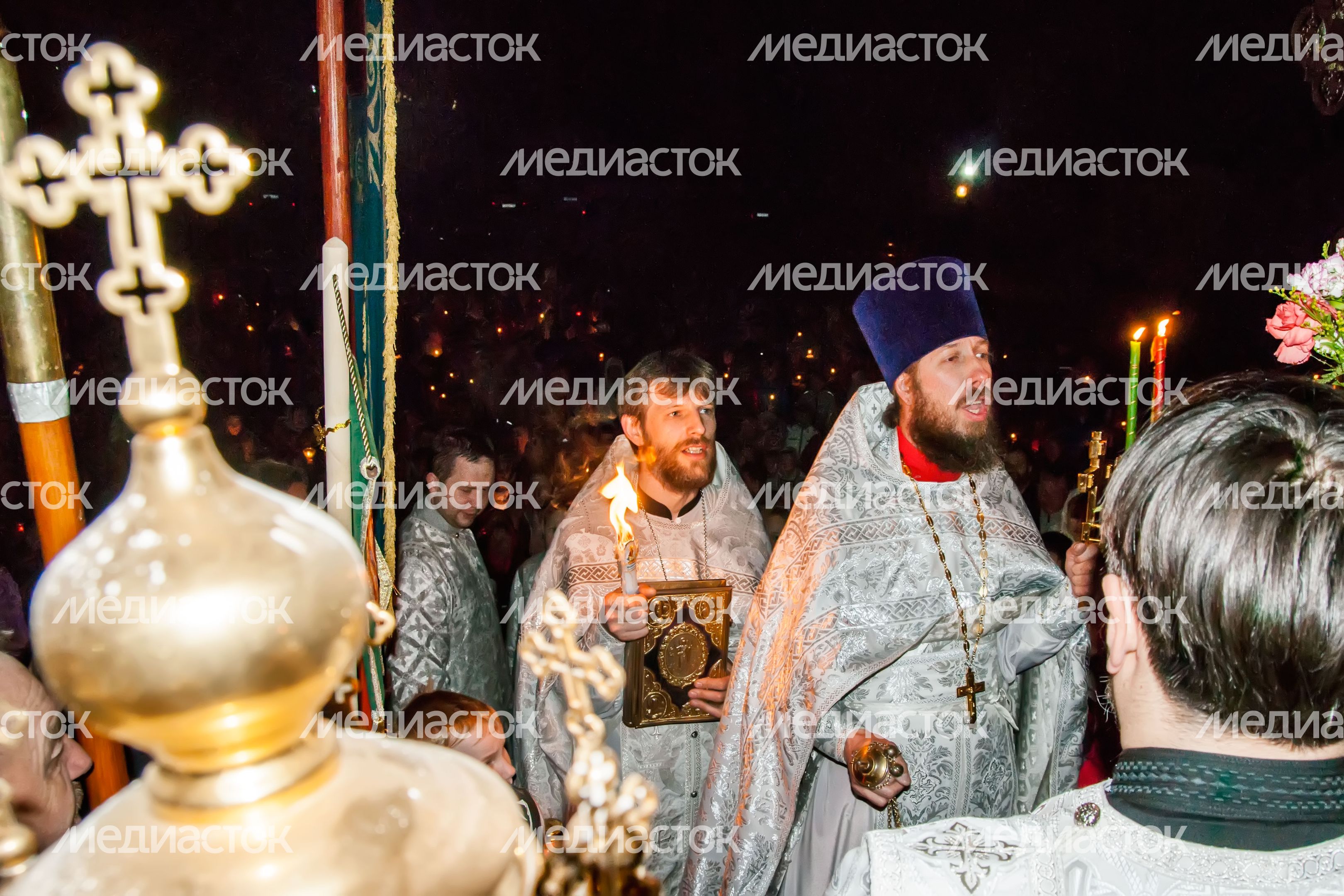 Пасхальное богослужение в Подольске