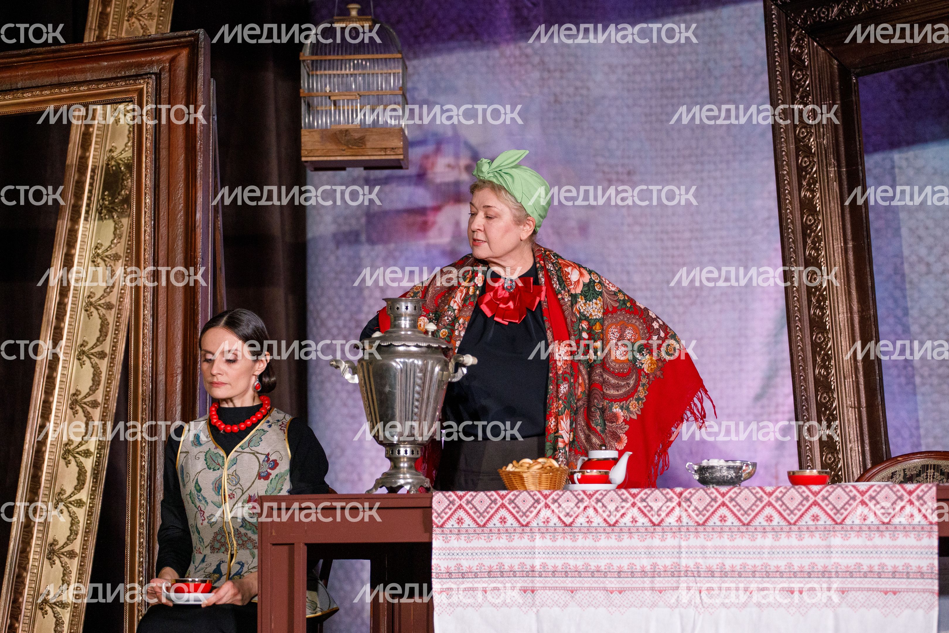 Москва. МГТ «Семейная картина»