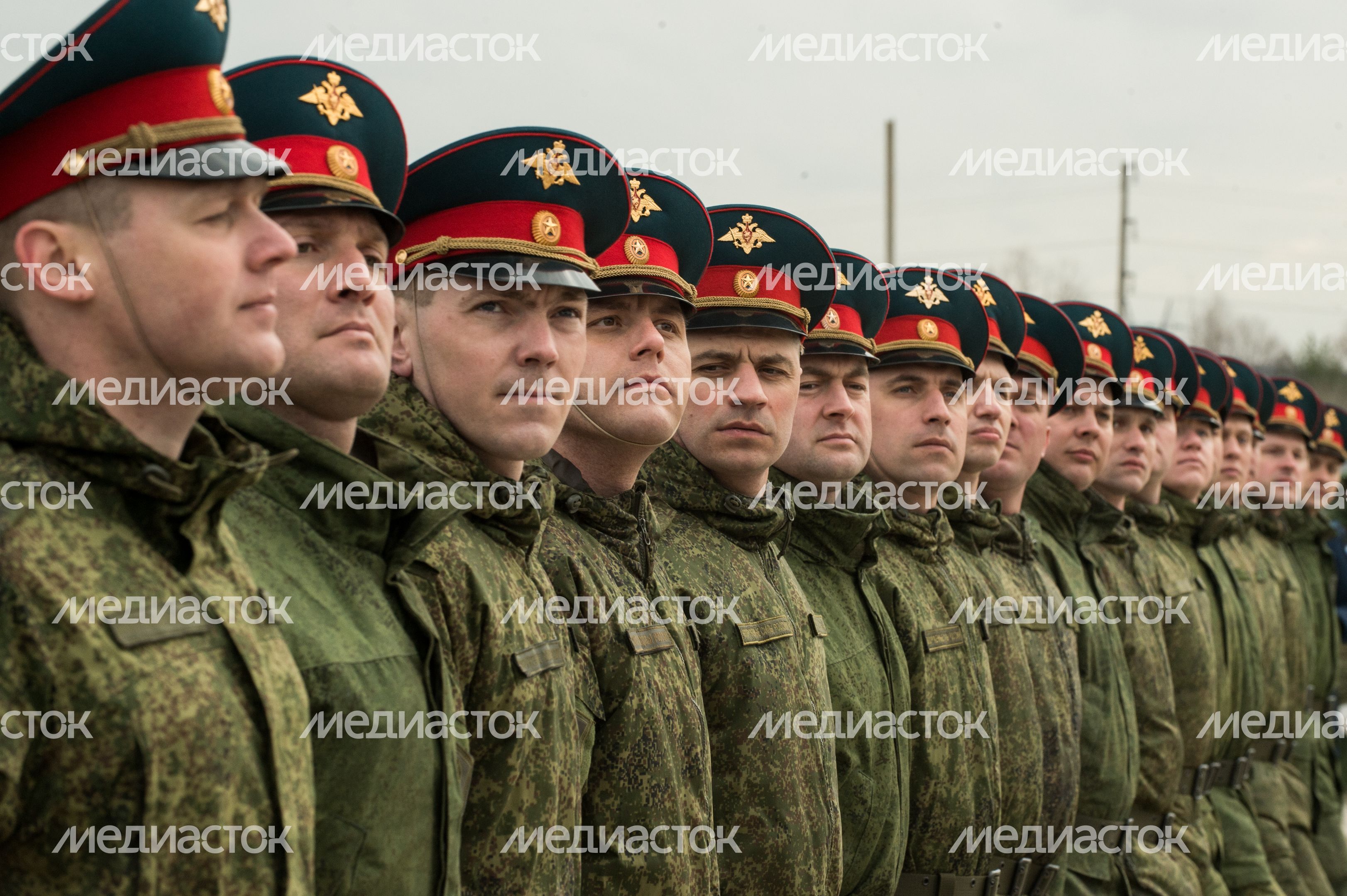 Репетиция Парада Победы в Алабино
