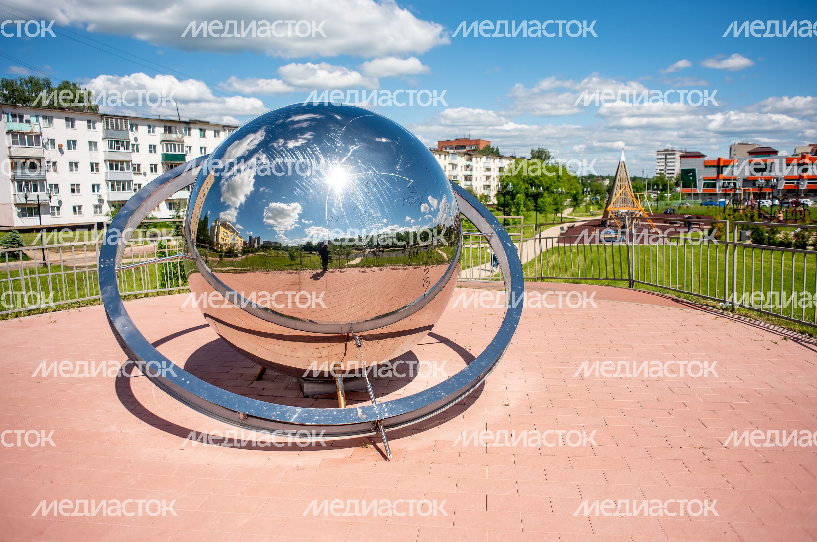 Летние виды города Ступино