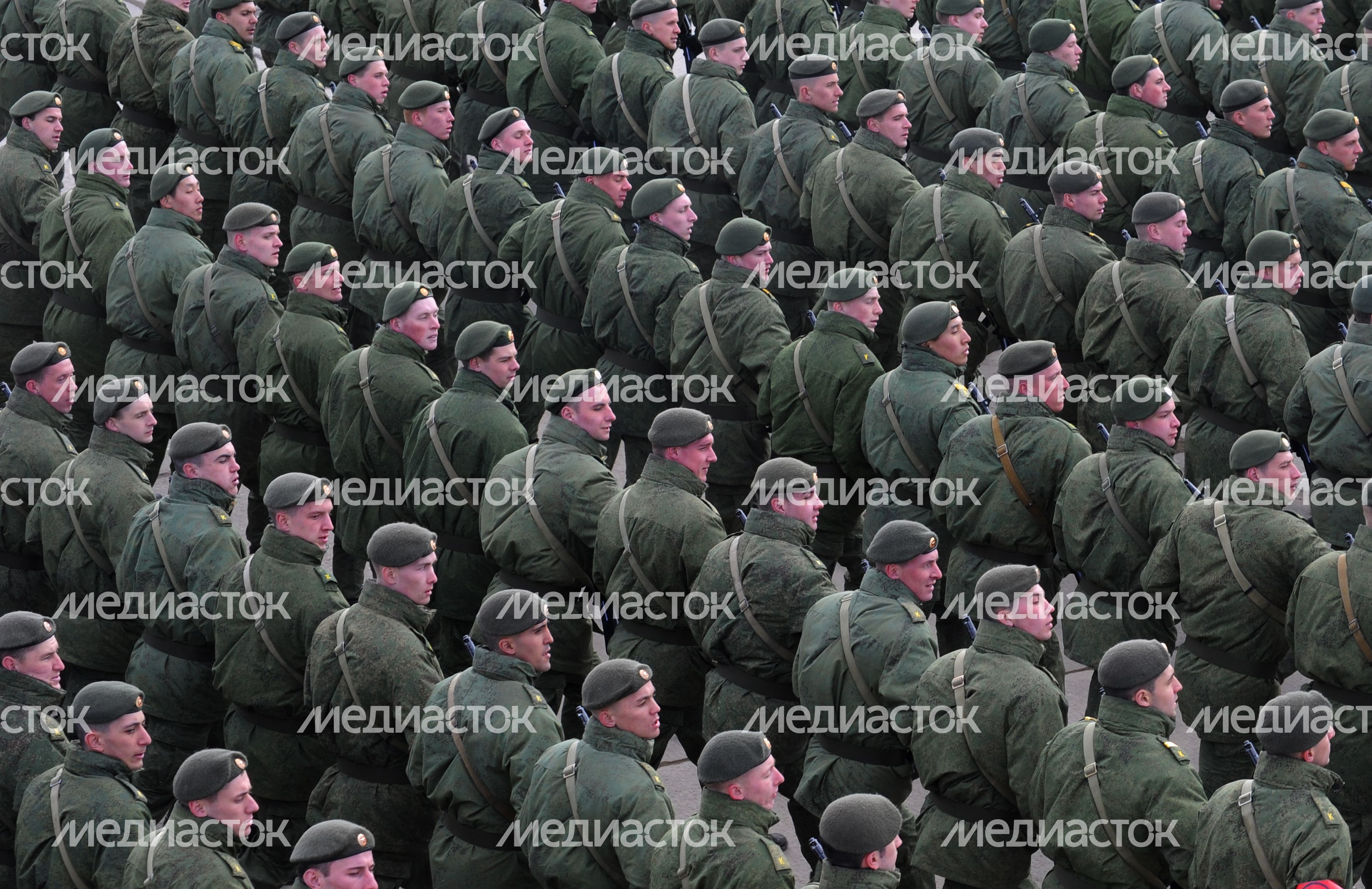 Репетиция Парада Победы в Алабино