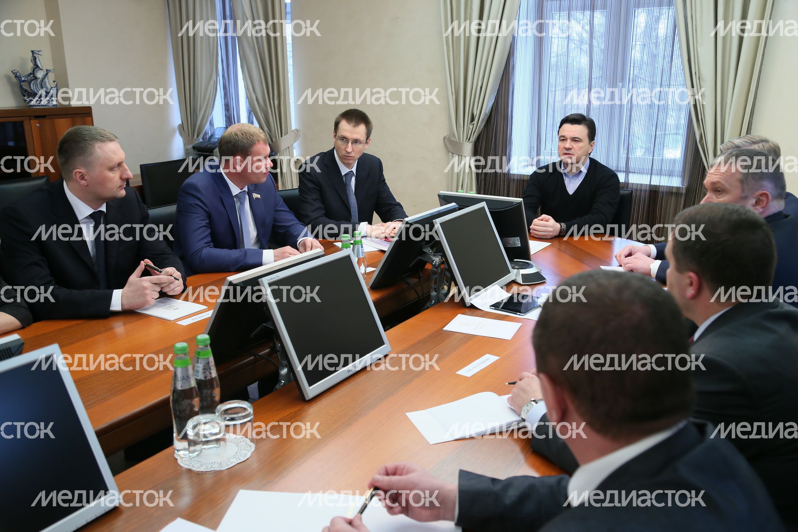 А. Воробьев посетил с рабочим визитом Ленинский район