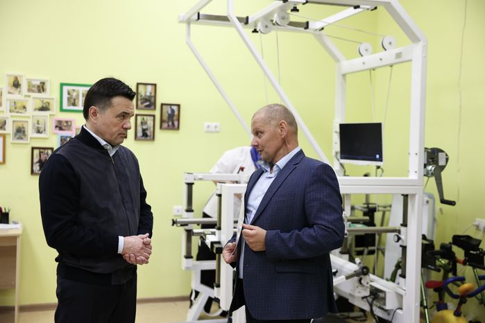 Андрей Воробьев посетил образовательный центр "Созвездие"