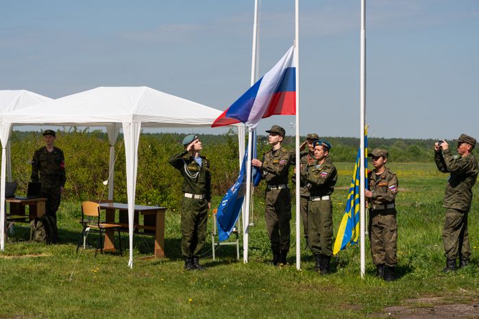 Военно-техническая игра "Арт-дуэль-2024" на аэродроме Волосово