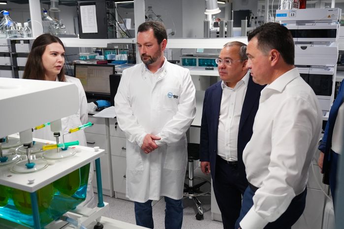 Губернатору представили проект развития R&D-Центра фармкомпании «Биннофарм Групп» в Красногорске