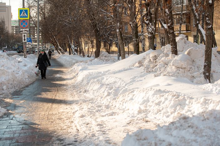 Зима в Москве