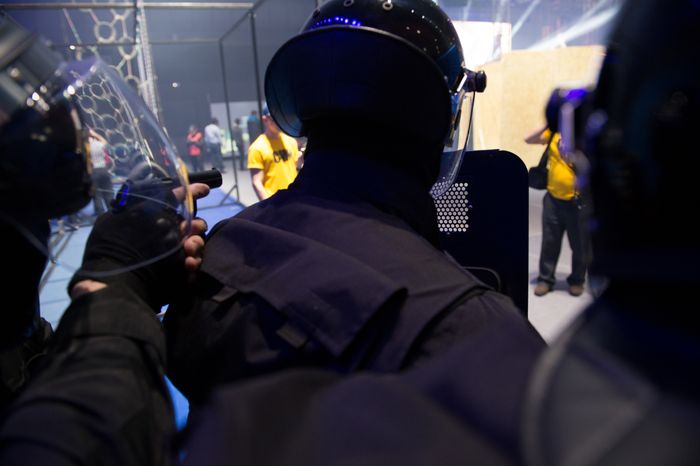 Состязания по служебному многоборью DME SWAT Challenge в Домодедово