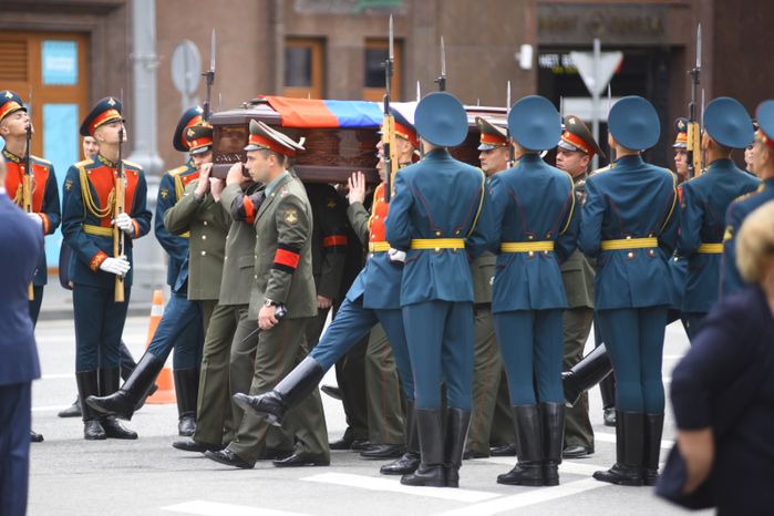 Церемония прощания с Евгением Примаковым