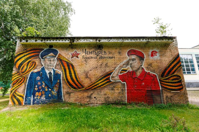Муралы в Железнодорожном, Балашиха