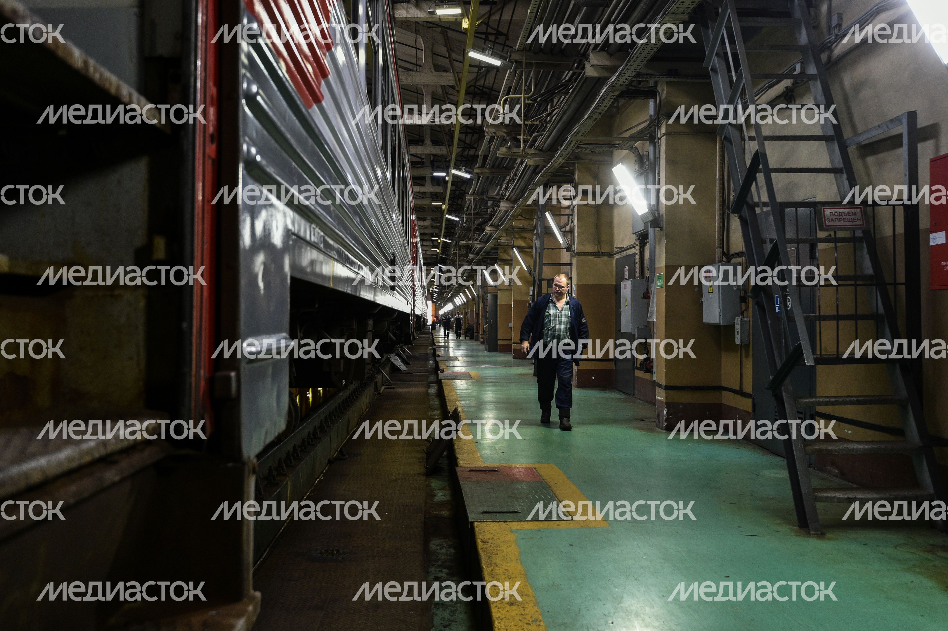 Работа электро-депо Крюково МКЖД