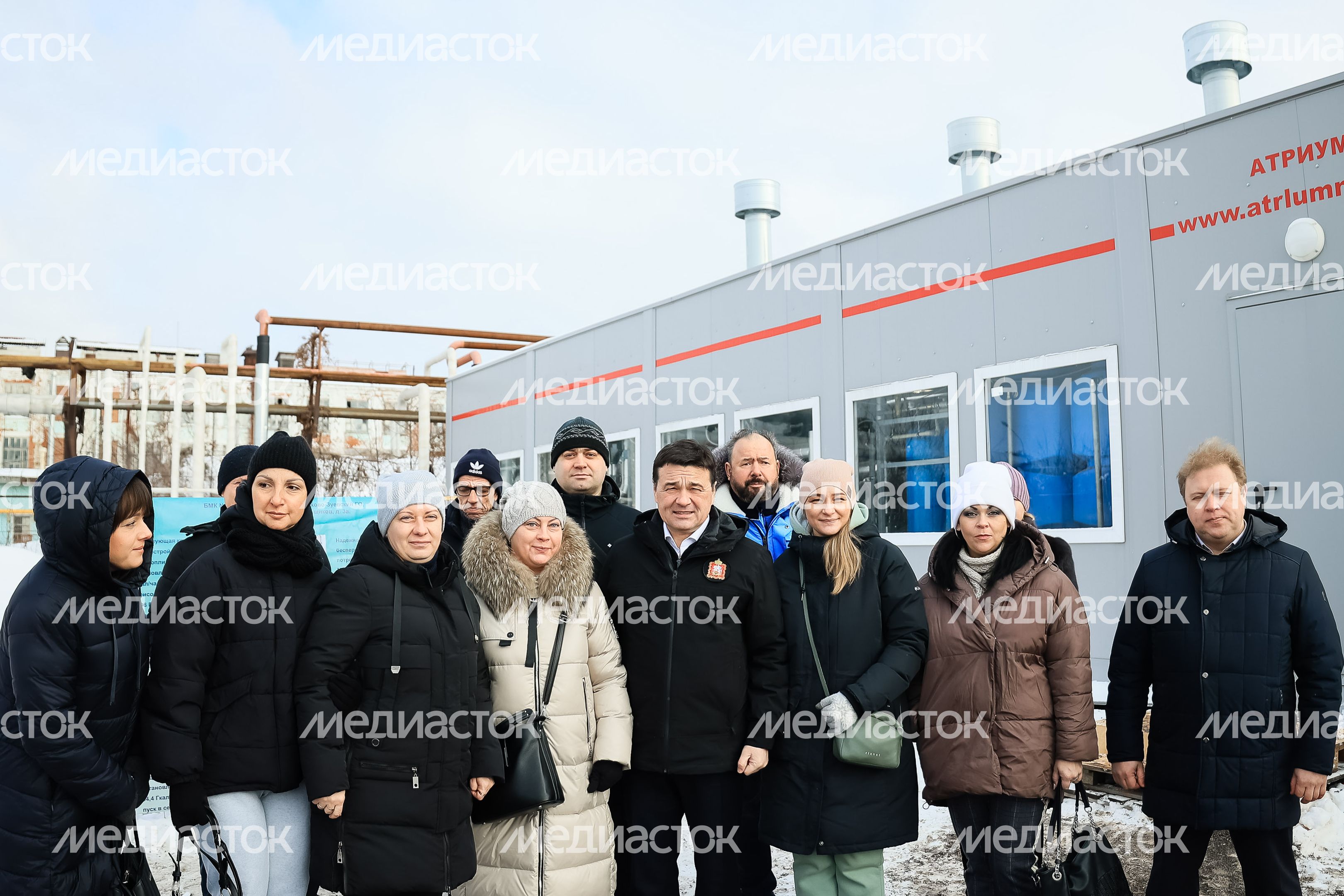 Посещение губернатором котельной в Ликине-Дулеве