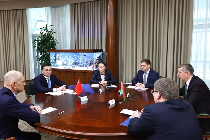 Встреча губернатора с послом Республики Беларусь