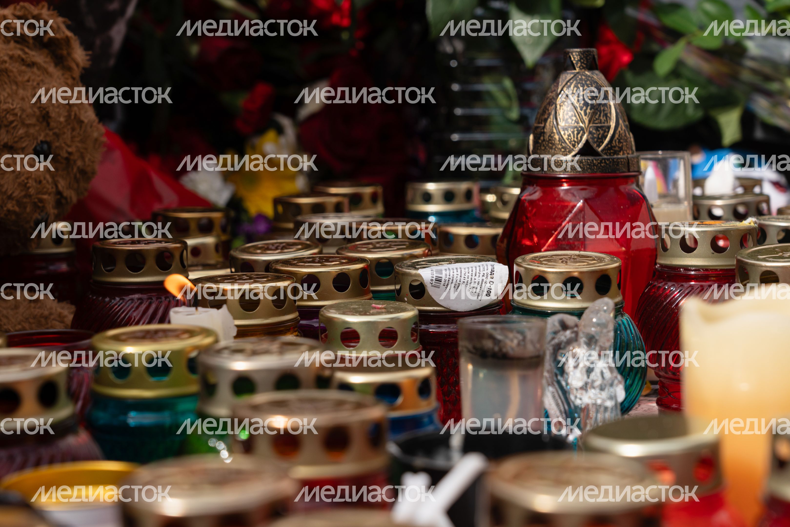Мемориал памяти погибших в «Крокус Сити Холле» в Красногорске