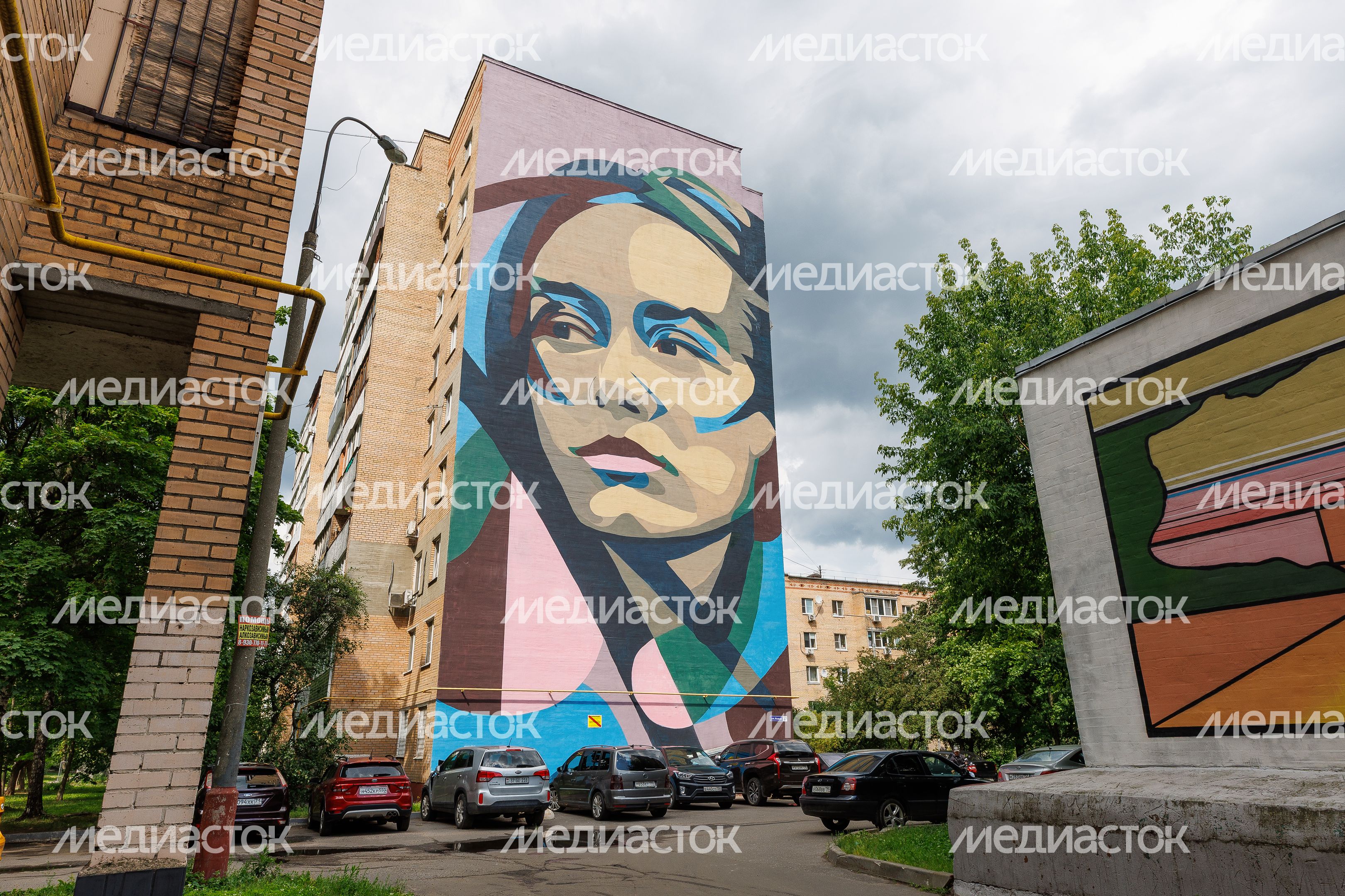 Муралы в Железнодорожном, Балашиха